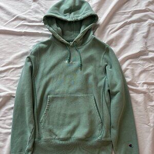 light blue Champion Hoodie